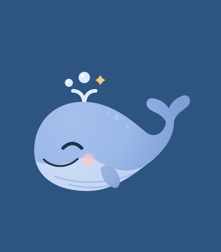 Bubbles the whale
