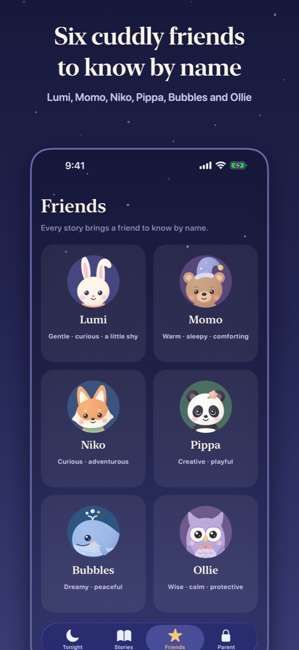 The six Mountoon friends